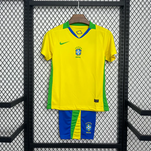 CONJUNTO INFANTIL BRASIL TITULAR 25-26 TAILANDESA 1.1