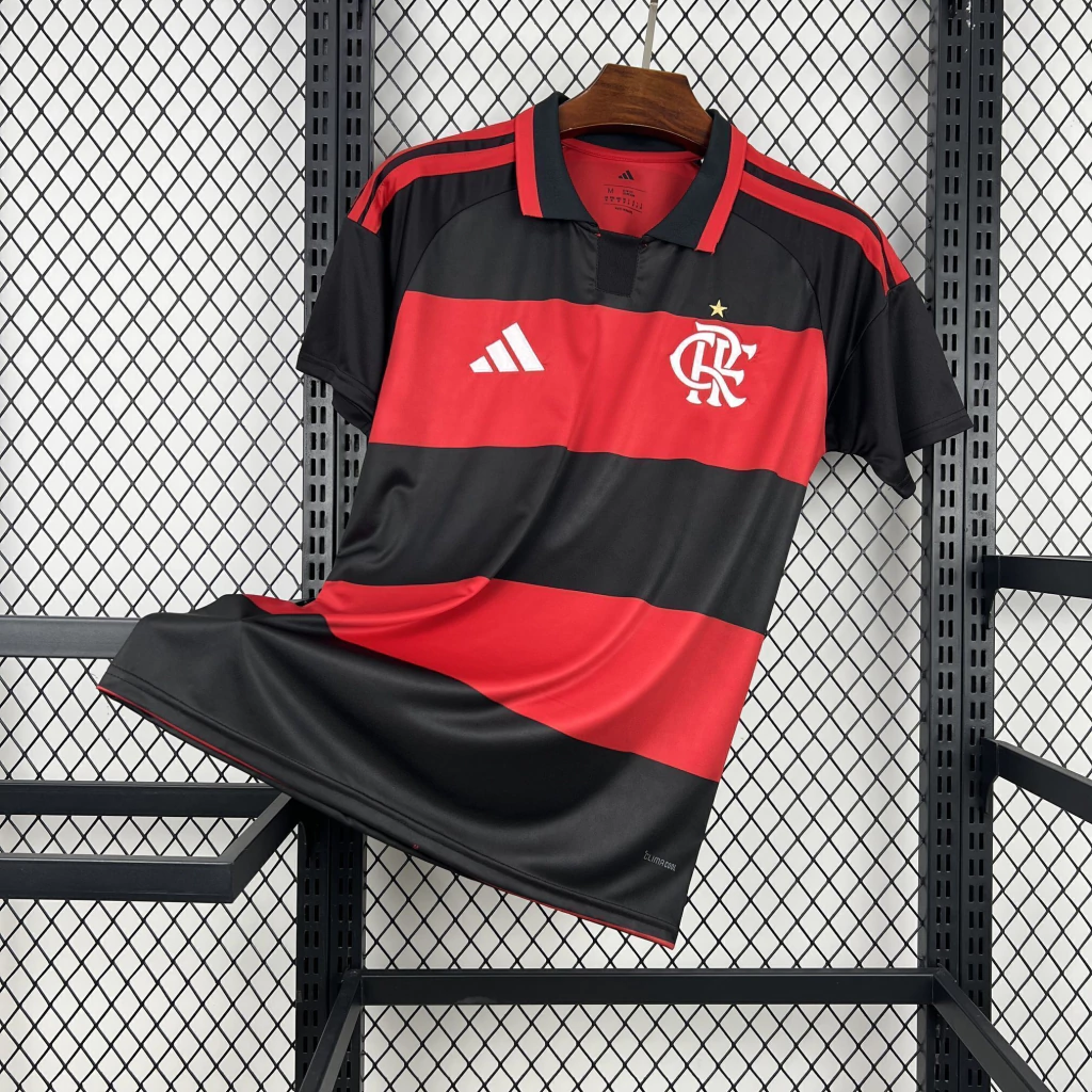 CAMISA FLAMENGO LISTRADA TITULAR TORCEDOR 26-27